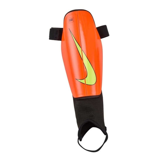 Nike - "Charge" Schienbeinschutz für Herren/Damen Unisex, Swoosh (Orange/Schwarz) - Image 2