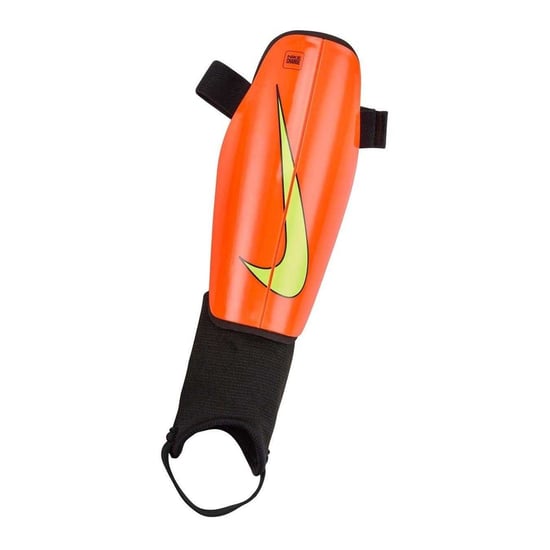 Nike - "Charge" Schienbeinschutz für Herren/Damen Unisex, Swoosh (Orange/Schwarz) - Image 3