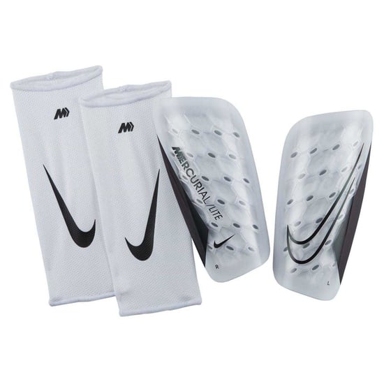 Nike - "Mercurial Lite" Schienbeinschutz-Set (Weiß/Schwarz) - Image 1