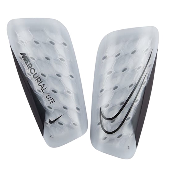 Nike - "Mercurial Lite" Schienbeinschutz-Set (Weiß/Schwarz) - Image 2
