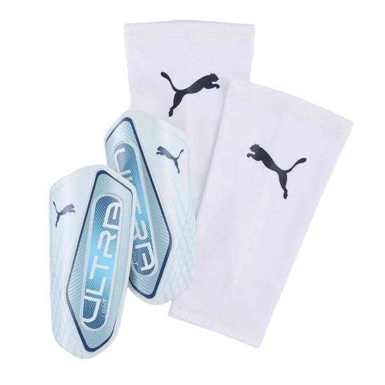 Puma - "Ultra Flex" Schienbeinschoner für Herren/Damen Unisex, Logo (Blau/Silber) - Image 2