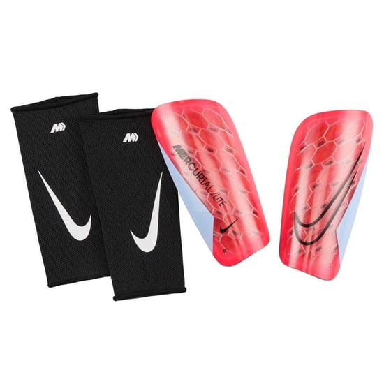Nike - "Mercurial Lite" Schienbeinschutz-Set (Rot/Schwarz) - Image 3