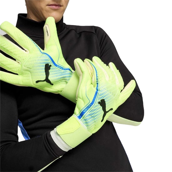 Puma - "Ultra Ultimate Hybrid" Torhüter-Handschuhe für Herren/Damen Unisex (Grün/Blau/Weiß) - Image 4
