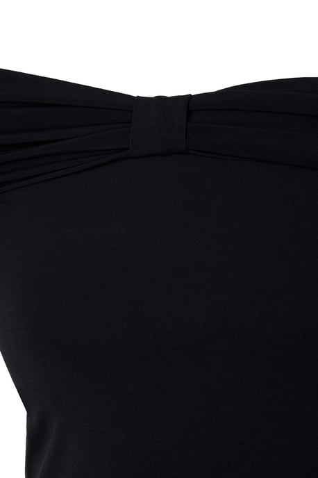 Trendyol Curve Damen Schwarz Einfarbig Ärmellos Tailliert Große Größen Blusen - Image 5