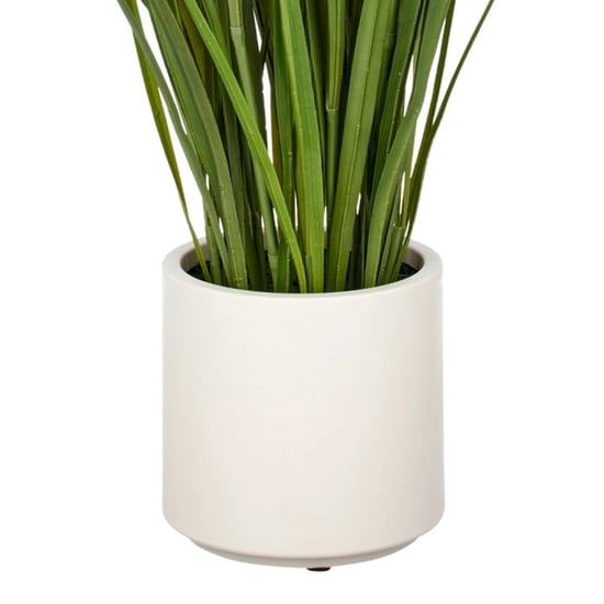 Kopu ® künstliches Ziergras 125 cm mit Wedeln cremefarbener Topf - Image 3