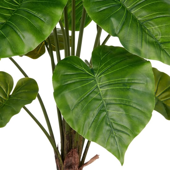 Kopu ® künstliche Alocasia-Pflanze 100 cm grauer Topf Elefantenohr - Image 2