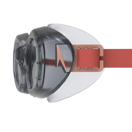 Speedo - "Futura Hydrospex" Schwimmbrille für Kinder (Rot/Schwarz) - Image 2