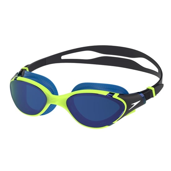 Speedo - "Biofuse 2.0" Schwimmbrille (Blau/Limone) - Image 1