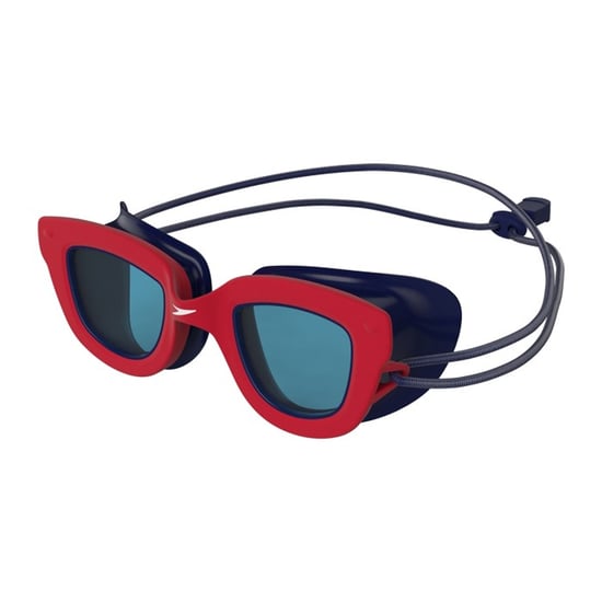 Speedo - "Sunny G" Schwimmbrille für Kinder (Dunkelblau/Rot) - Image 1