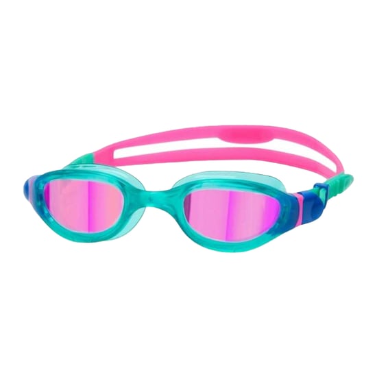 Zoggs - "Phantom" Schwimmbrille für Kinder, Kontrast Detail (Türkis/Pink) - Image 1