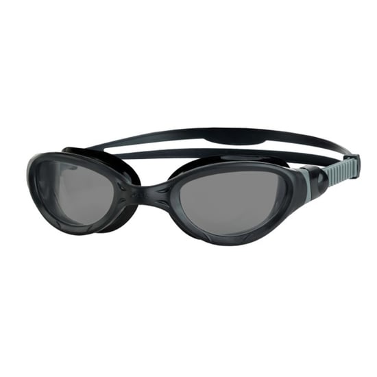 Zoggs - "Phantom 2.0" Schwimmbrille für Herren/Damen Unisex (Schwarz/Grau/Rauch-Grau) - Image 1