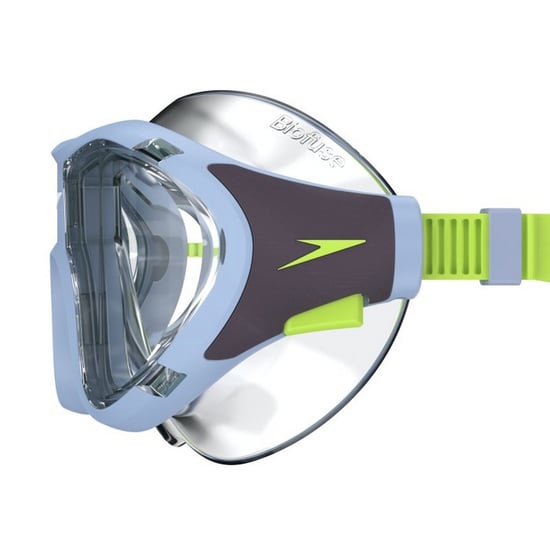 Speedo - "Biofuse 2.0" Tauchmaske für Kinder (Blau/Limone) - Image 2