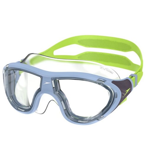 Speedo - "Biofuse 2.0" Tauchmaske für Kinder (Blau/Limone) - Image 3
