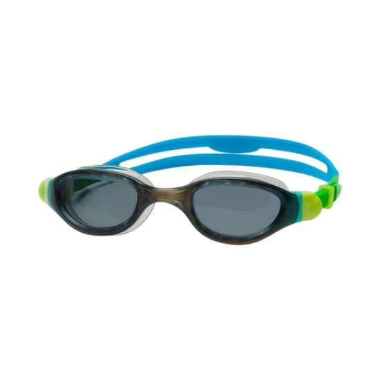 Zoggs - "Phantom" Schwimmbrille für Kinder, Kontrast Detail (Schwarz/Grün/Rauch-Grau) - Image 1
