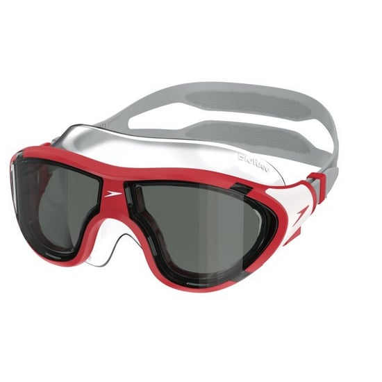 Speedo - "Biofuse 2.0" Tauchmaske für Kinder (Rot/Grau) - Image 2