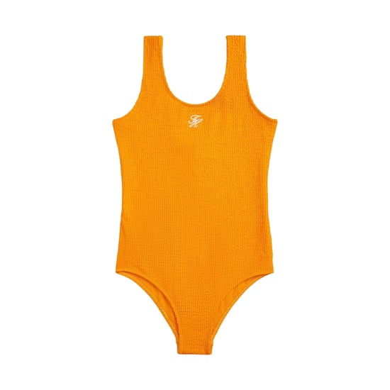 Tommy Hilfiger - Badeanzug für Mädchen, Runder Auschnitt (Orange) - Image 2