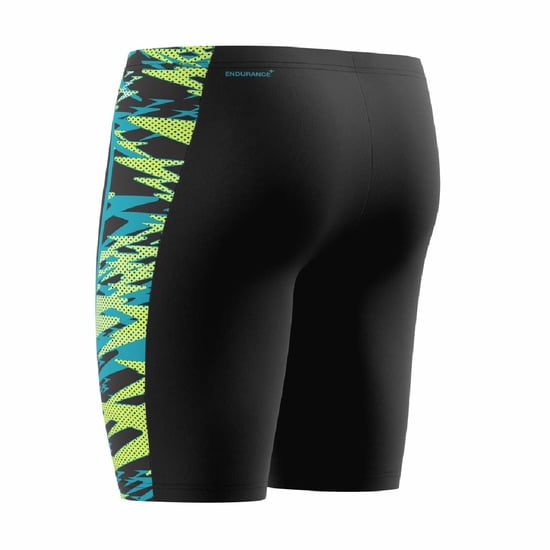Speedo - "Hyperboom Splice" Jammer-Shorts für Herren (Anthrazit/Petrol) - Image 4