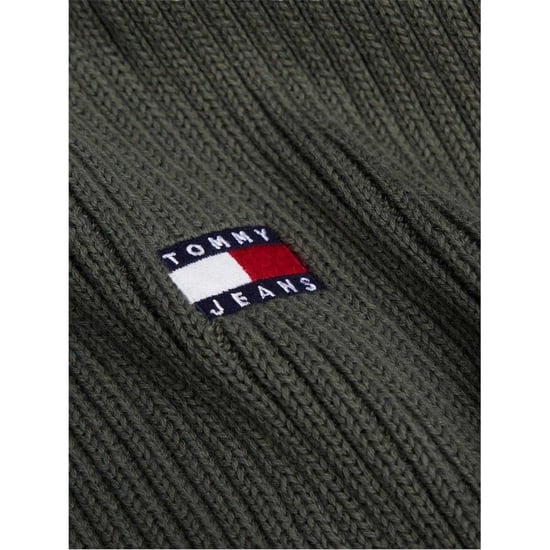 Tommy Jeans - Schal für Herren/Damen Unisex, gerippt (Zinn) - Image 3
