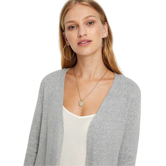 Vero Moda - "Doffy" Strickjacke für Damen, Vorne offen, leger, Langärmlig (Grau) - Image 4