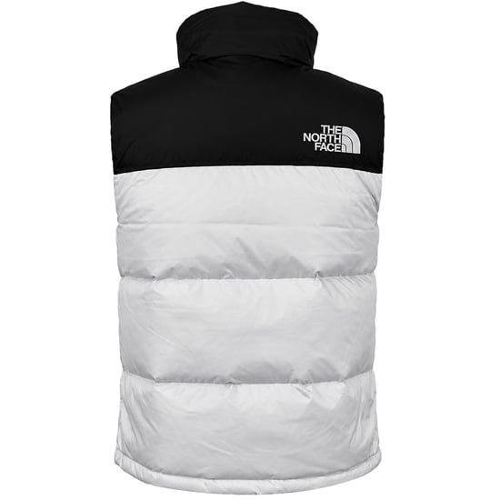 The North Face 96 Retro Nuptse Herren-Weste Weiß/Schwarz - Image 2