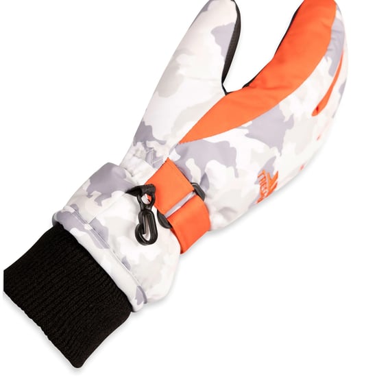 Trespass - "Laggan" Tarnmuster-Winterhandschuhe für Kinder, PU, Polyester (Grau) - Image 4