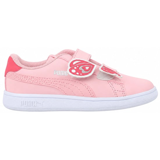 Puma Smash v2 Bfly V Kinder Sneaker Pink - Image 1
