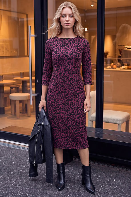 Roman Petite Animal Kleid - Image 2