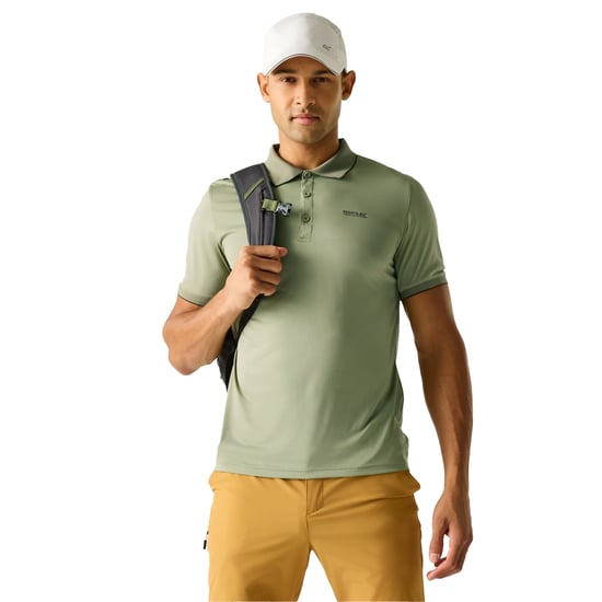 Regatta Herren Poloshirt Remex II kurzärmlig (Leichter Salbei unifarben) - Image 1