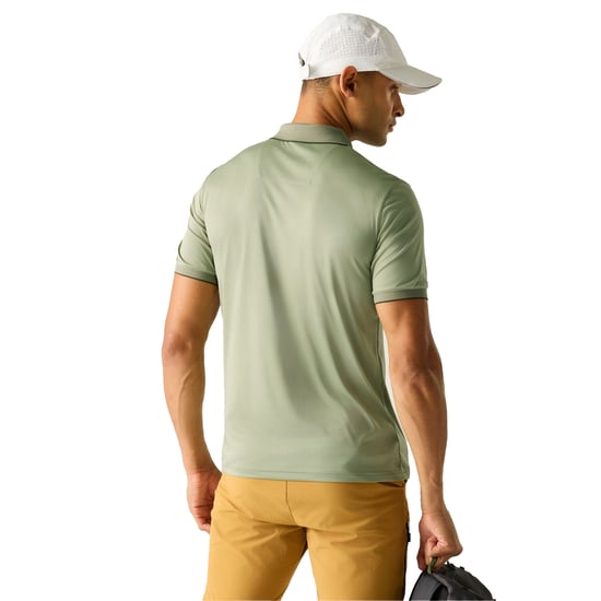 Regatta Herren Poloshirt Remex II kurzärmlig (Leichter Salbei unifarben) - Image 3