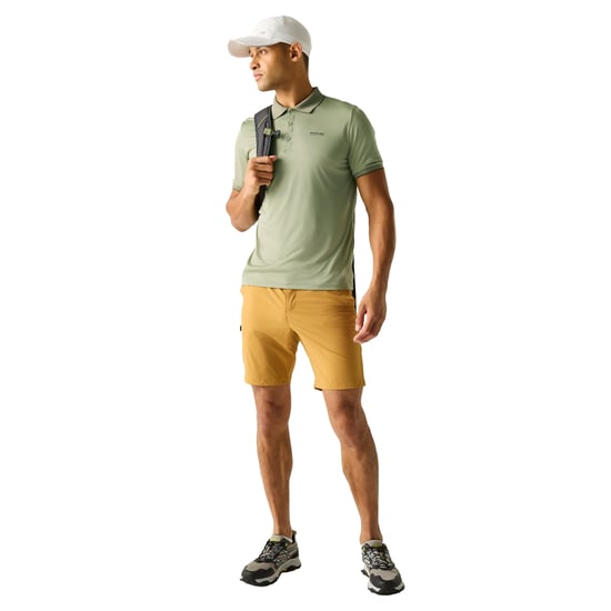 Regatta Herren Poloshirt Remex II kurzärmlig (Leichter Salbei unifarben) - Image 4