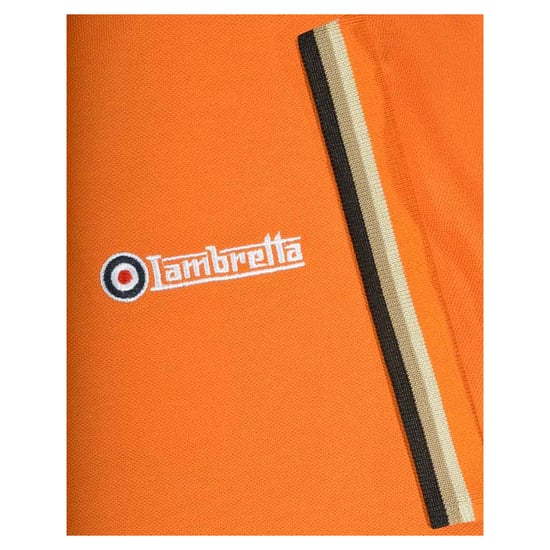 Lambretta - Poloshirt für Herren (Wüsten Sonnengelb/Silber/Nussbraun/Schwarz) - Image 5