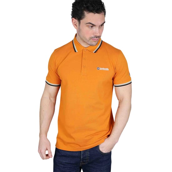 Lambretta - Poloshirt für Herren (Wüsten Sonnengelb/Silber/Nussbraun/Schwarz) - Image 6