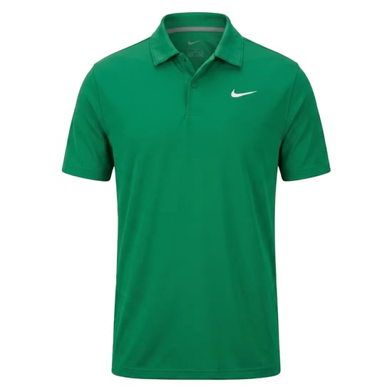 Nike - "Good" Poloshirt für Herren, Dri-FIT (Malachitgrün/Weiß) - Image 2