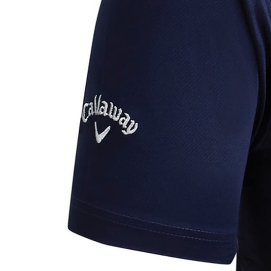Callaway - Poloshirt, Unifarben für Herren (Marineblau) - Image 3