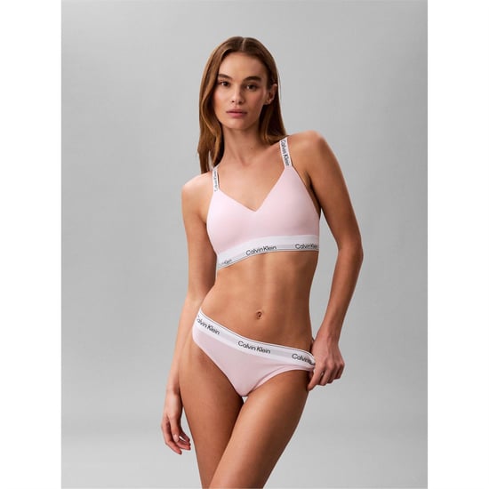 Calvin Klein - Thong für Damen, Baumwollmischung (Wiegenrosa) - Image 2