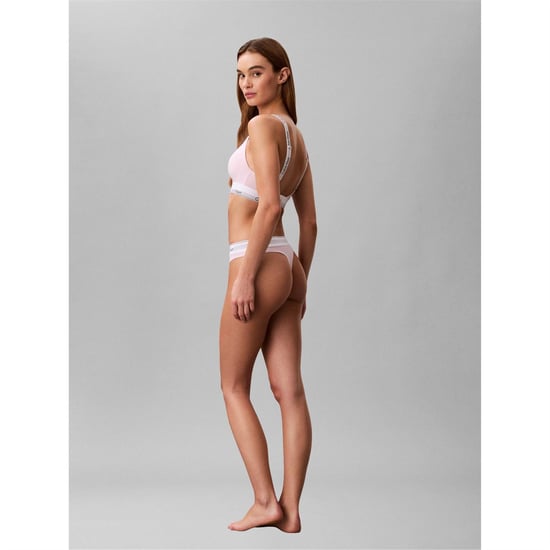 Calvin Klein - Thong für Damen, Baumwollmischung (Wiegenrosa) - Image 5
