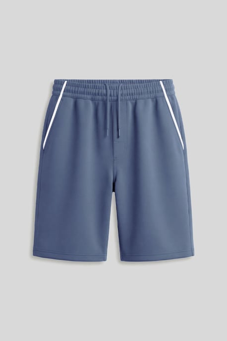 Shorts mit Kordelzug in der Taille und Taschen - Image 3