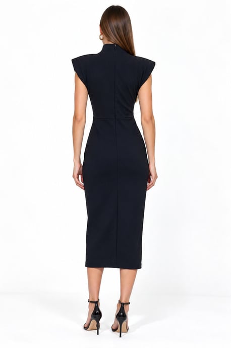 Busem Damen-Midikleid mit halbem Rollkragen - Image 3