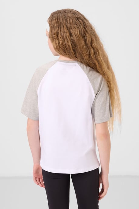 T-Shirt mit Rundhalsausschnitt, Textprint und Relaxed Fit - Image 5