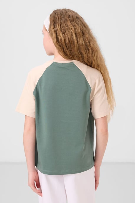 T-Shirt mit Rundhalsausschnitt, Textprint und lockerer Passform - Image 5