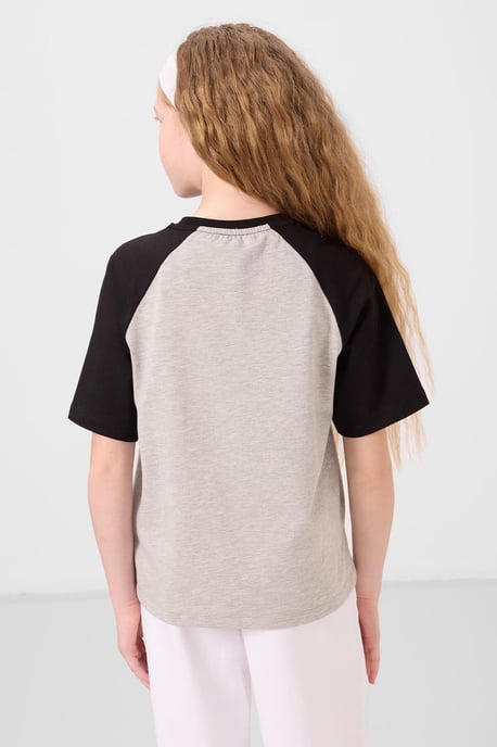 T-Shirt mit Rundhalsausschnitt, Textprint und lässiger Passform - Image 5