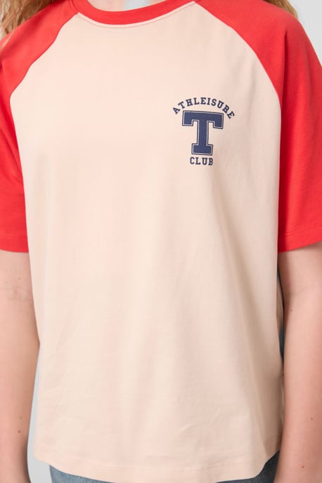 T-Shirt mit Rundhalsausschnitt, Relaxed Fit und Textprint - Image 5