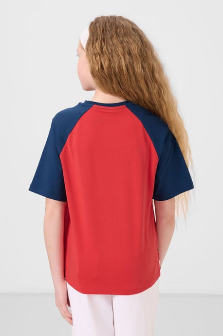 T-Shirt mit Rundhalsausschnitt, Textprint und Relaxed Fit - Image 5