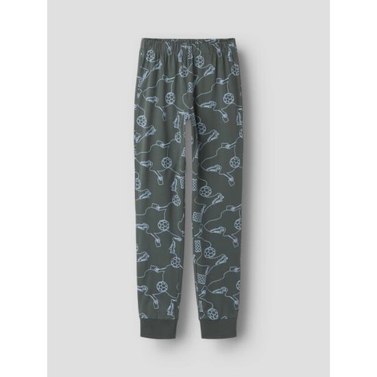 Name It Jungen-Langarm-Pyjamaset NKMNIGHTSET Fußballprint - Image 6