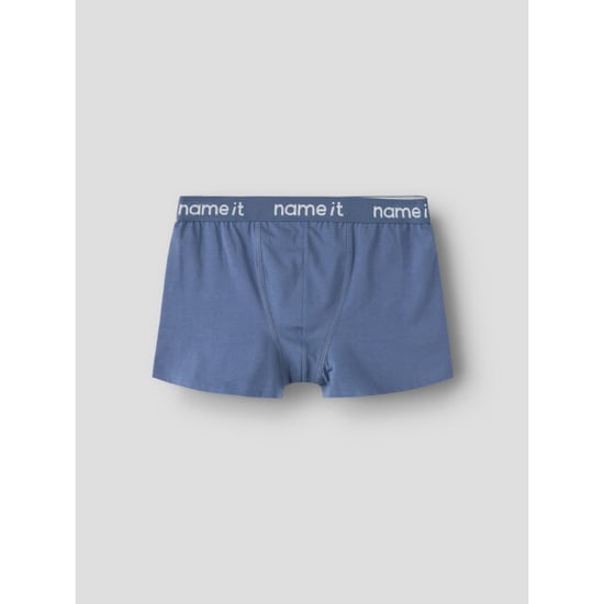 Name It Jungen-Boxershorts Trunks nkmboxer kick off 3er-Pack Fußballprint grau/blau - Image 2