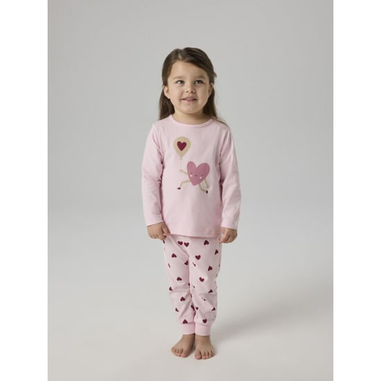 Name It Mädchen-Langpyjama-Set nmfnightset cutie heart Herzchenprint - Image 3
