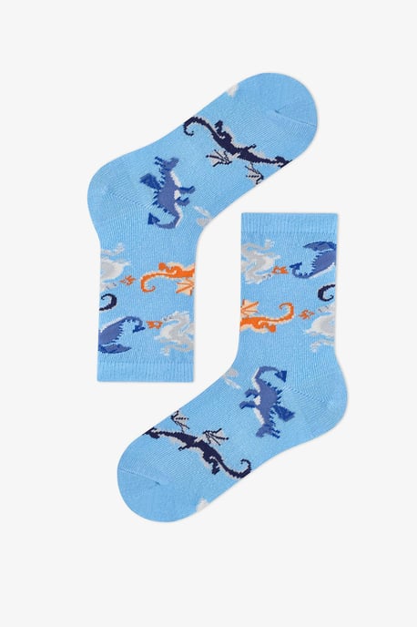 Mystic Dragons 4er-Pack Socken mit Animal-Print bis zum Knöchel - Image 2