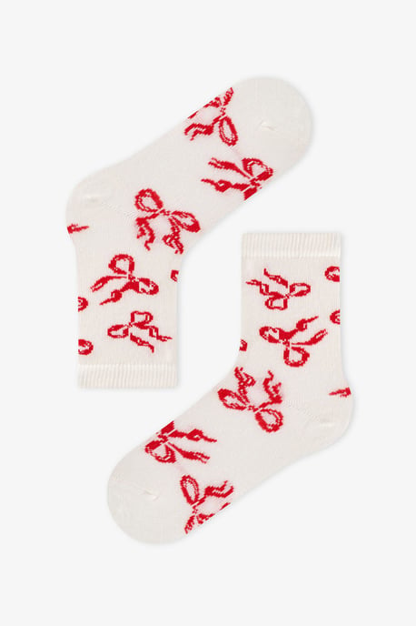 Flying Bows Schleifenmuster 2er-Pack Crew-Socken - Image 3