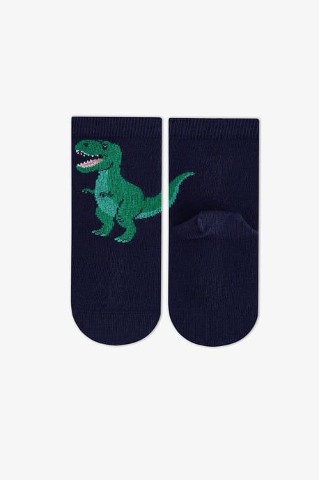 Dino Bite Baumwolle 4er-Pack Sneakersocken - Image 2