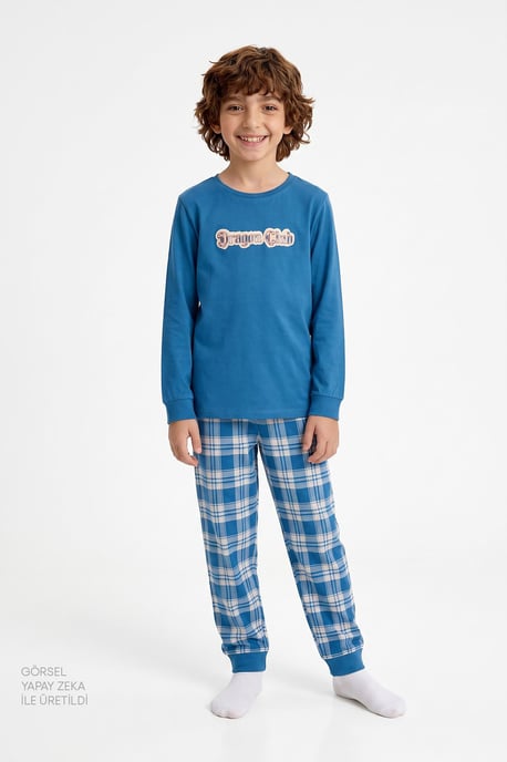 Dragon Club Langarm-Pyjama-Set, 2er-Pack - Image 3